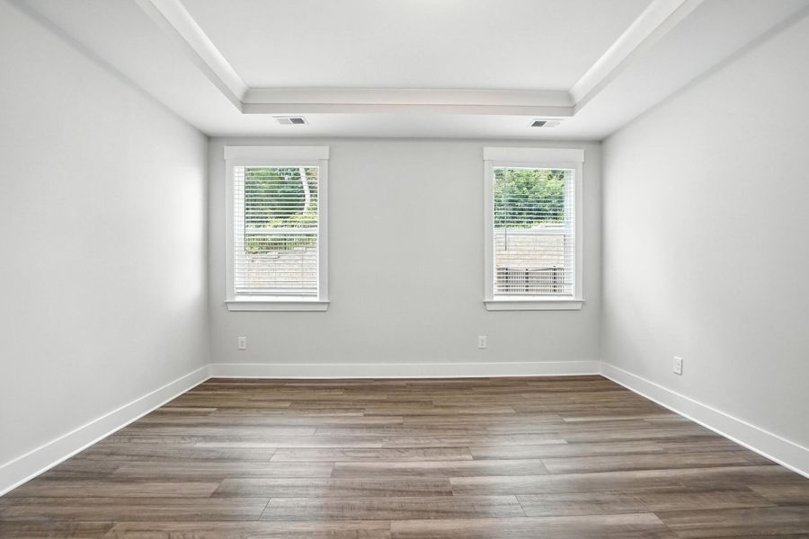 Spacious, unfurnished interior of a new home in Villas at Prestwick, Mooresville (Image 34). Spacious, unfurnished interior of a new home in Villas at Prestwick, Mooresville (Image 34).