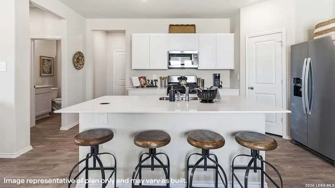 Furnished interior view inside a new home in Riverstone at Westpointe, San Antonio (Image 11).