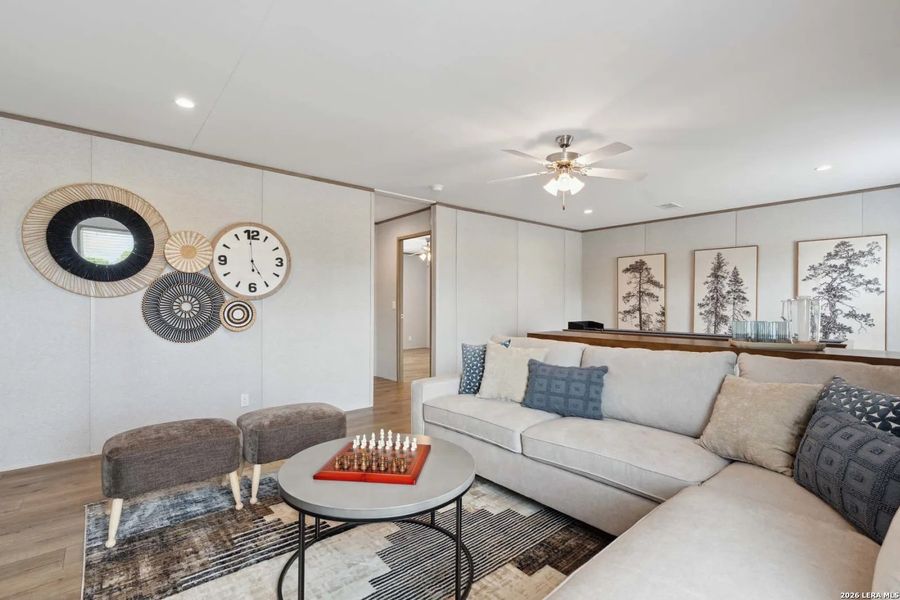 Furnished interior view inside a new home in , Floresville (Image 9).