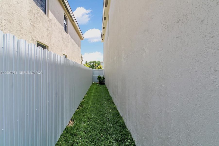 Exterior details and patio area of a home in Messina Place, Homestead (Image 3). Exterior details and patio area of a home in Messina Place, Homestead (Image 3).