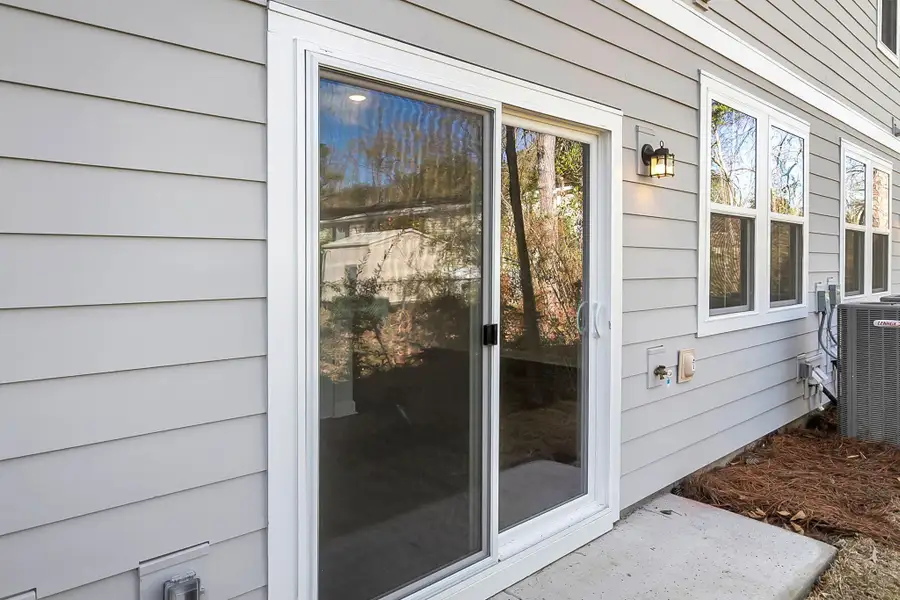 Exterior details and patio area of a home in , Summerville (Image 3). Exterior details and patio area of a home in , Summerville (Image 3).