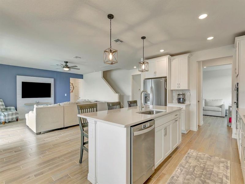 Furnished interior view inside a new home in , Parrish (Image 12).