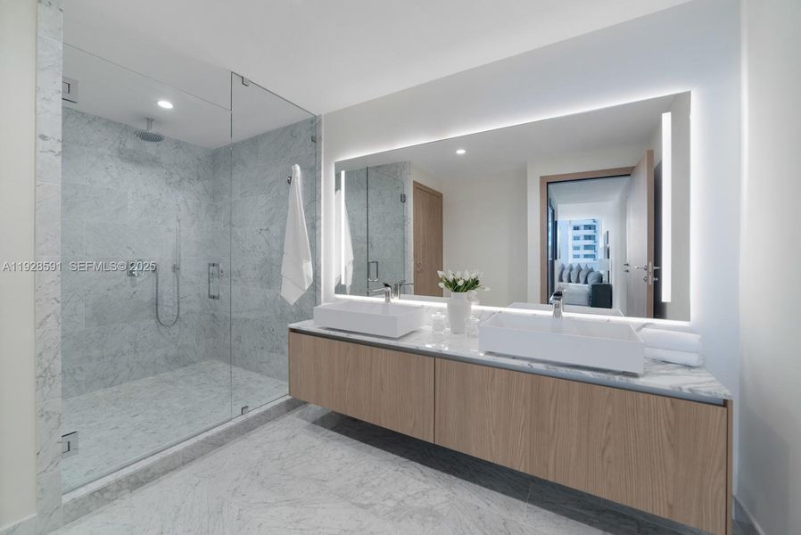 Furnished interior view inside a new home in , Bay Harbor Islands (Image 40). Furnished interior view inside a new home in , Bay Harbor Islands (Image 40).