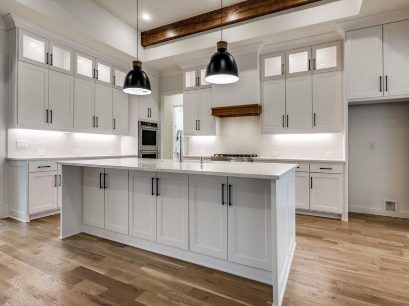 Furnished interior view inside a new home in , Denton (Image 5).