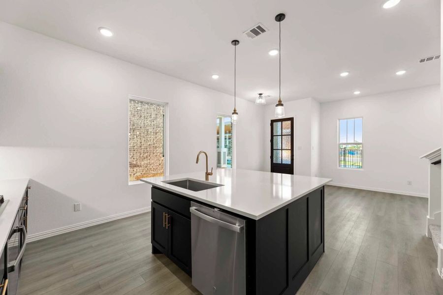 Open Kitchen-Dining Room