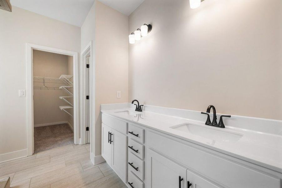 Furnished interior view inside a new home in Pinecrest Ridge, Dacula (Image 12).