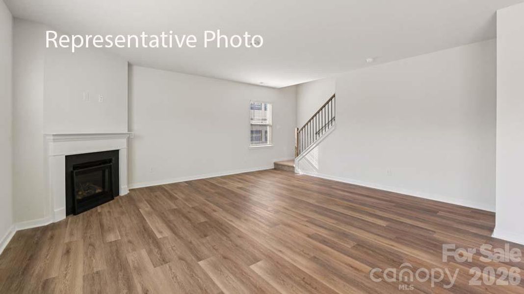 Spacious, unfurnished interior of a new home in Cramer Estates, Gastonia (Image 11).