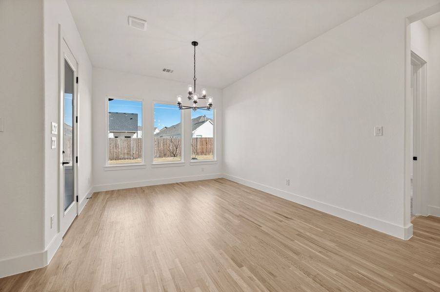 Spacious, unfurnished interior of a new home in Parks of Aledo, Aledo (Image 32).