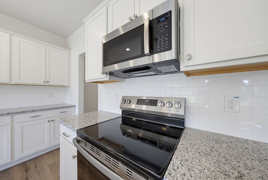 Furnished interior view inside a new home in Sweetbrier, Durham (Image 9).