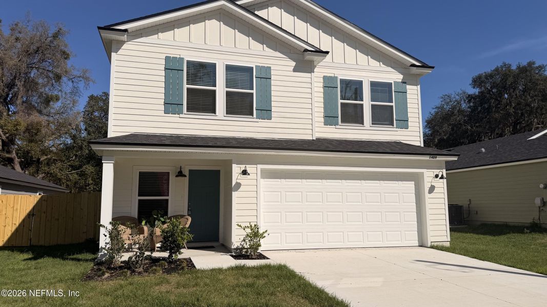 Front exterior of a new home in , Palatka, FL, highlighting curb appeal (Image 1). Front exterior of a new home in , Palatka, FL, highlighting curb appeal (Image 1).