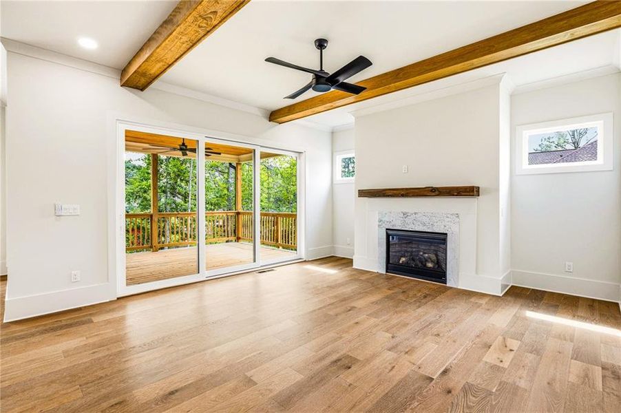 Spacious, unfurnished interior of a new home in , Atlanta (Image 47).