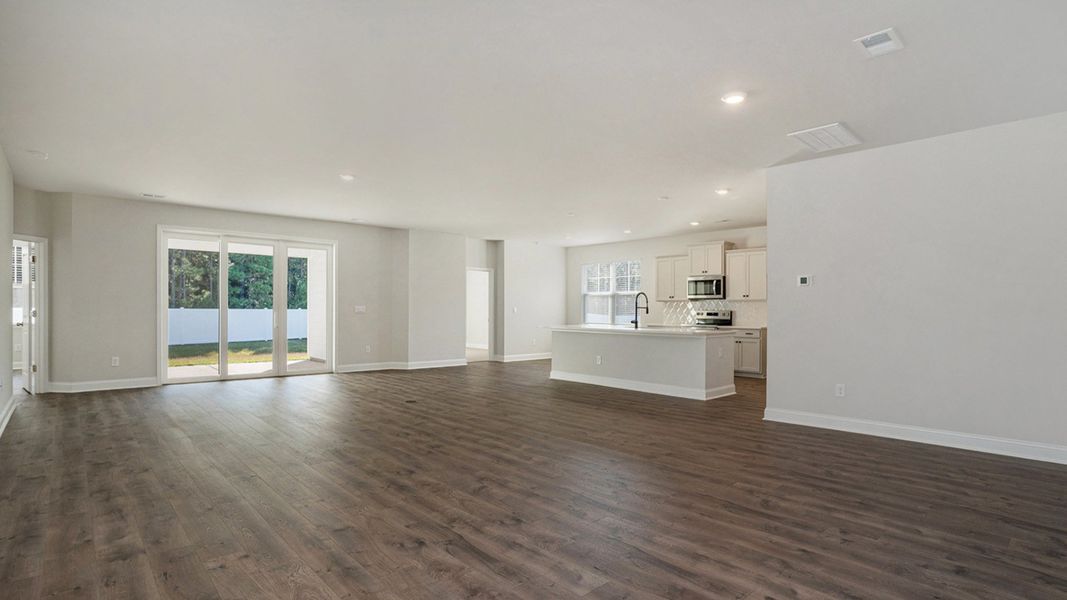 Representative unfurnished interior of a home built from the Destin by D.R. Horton in Cedar Hill Landing, Navassa (Image 14).