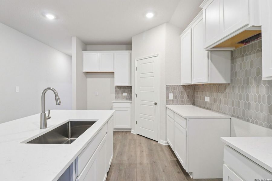 Furnished interior view inside a new home in Kallison Ranch, San Antonio (Image 7).