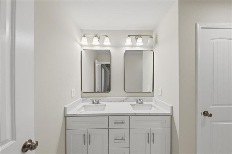 Furnished interior view inside a new home in , Villa Rica (Image 19). Furnished interior view inside a new home in , Villa Rica (Image 19).