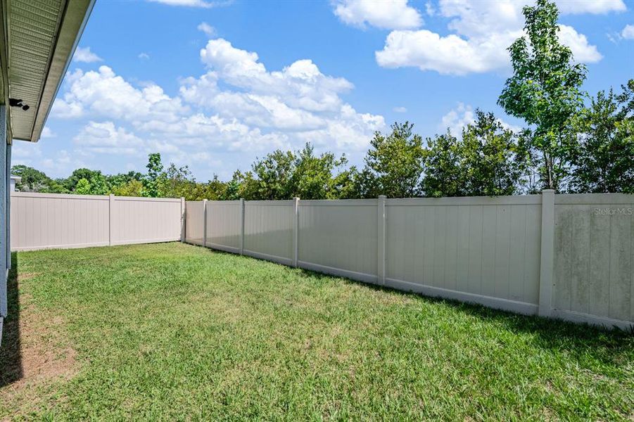 Exterior details and patio area of a home in , Zephyrhills (Image 25).
