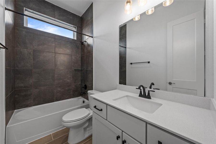 Furnished interior view inside a new home in Riceland, Mont Belvieu (Image 10).