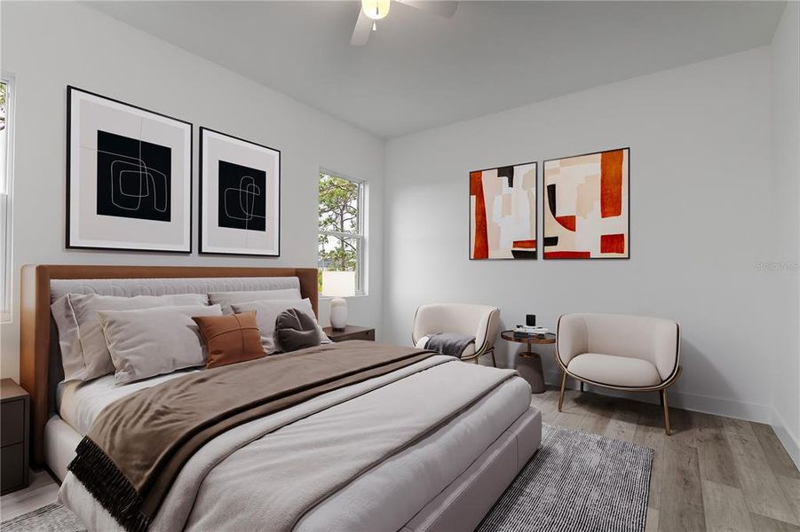 Furnished interior view inside a new home in , Port Charlotte (Image 14).