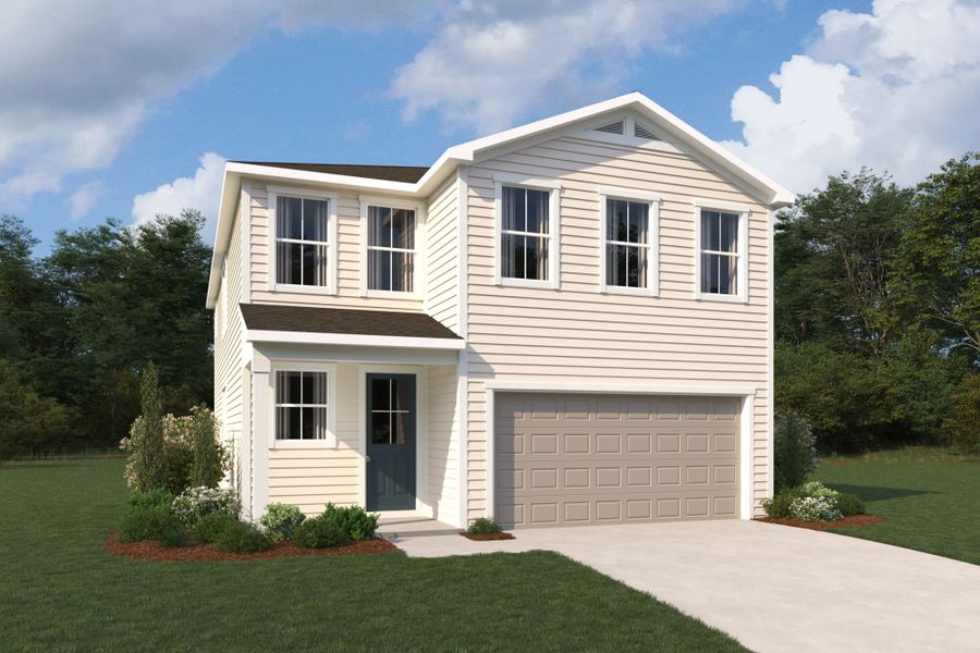 Representative exterior photo of a completed home built from the Caspian by Mattamy Homes in RiverTown, St. Johns, FL (Image 5). Representative exterior photo of a completed home built from the Caspian by Mattamy Homes in RiverTown, St. Johns, FL (Image 5).