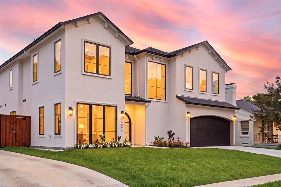 Front exterior of a new home in , Dallas, TX, highlighting curb appeal (Image 2). Front exterior of a new home in , Dallas, TX, highlighting curb appeal (Image 2).