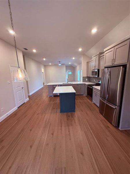 Furnished interior view inside a new home in , Dallas (Image 14).