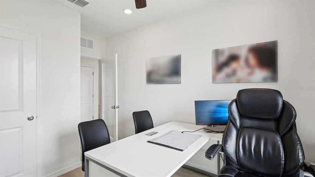 Furnished interior view inside a new home in Towns at Woodsdale, Wesley Chapel (Image 12).