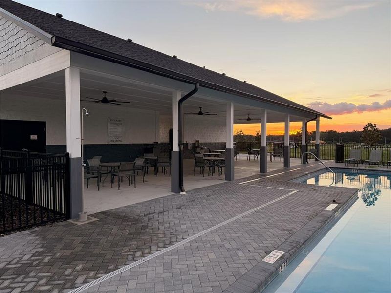 Exterior details and patio area of a home in , Alachua (Image 23).