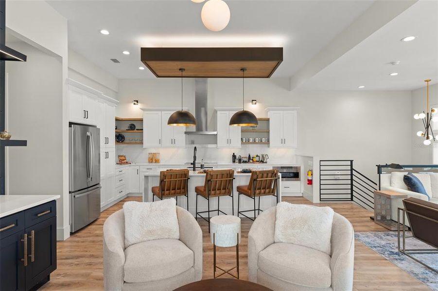 Furnished interior view inside a new home in , Auburndale (Image 17). Furnished interior view inside a new home in , Auburndale (Image 17).