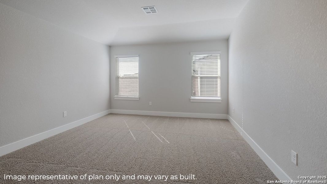 Spacious, unfurnished interior of a new home in Brookstone Creek, San Antonio (Image 21).