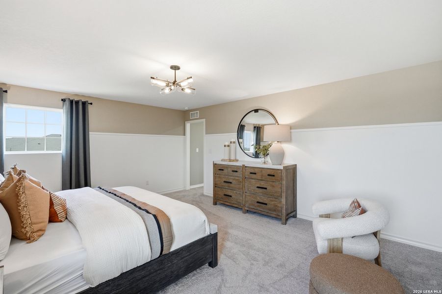 Furnished interior view inside a new home in Horizon Ridge, San Antonio (Image 17).