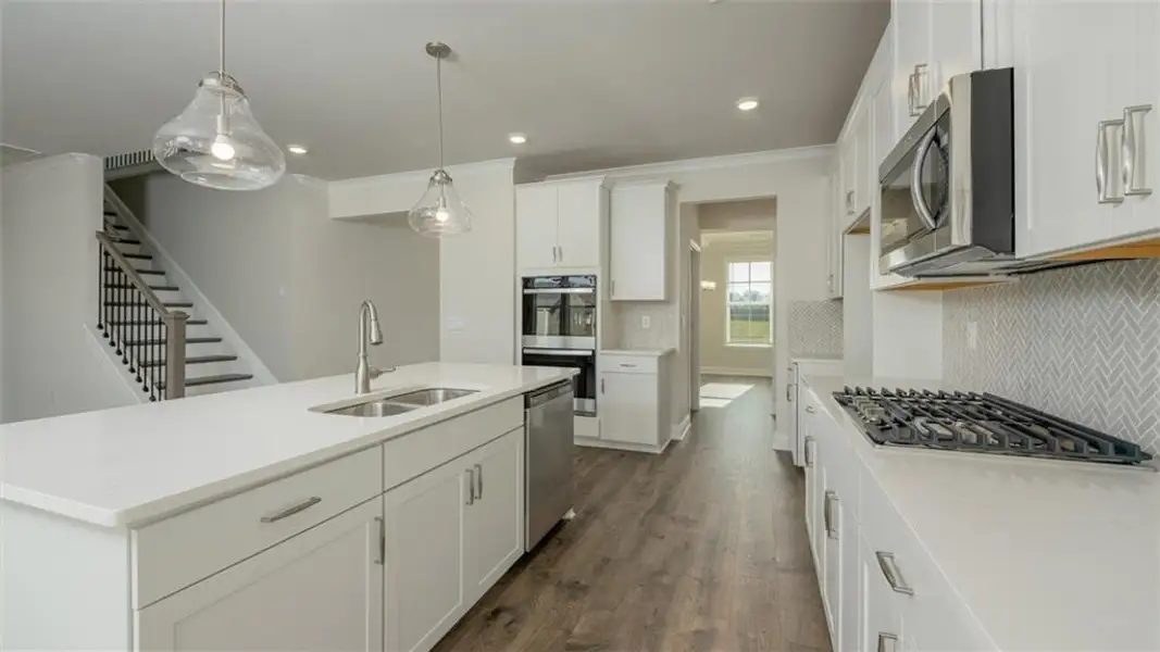 Furnished interior view inside a new home in Westland, Bogart (Image 7).