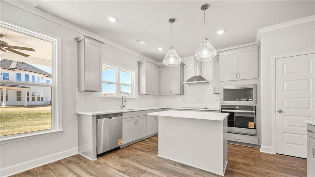Furnished interior view inside a new home in Evergreen Crossing, Locust Grove (Image 4).