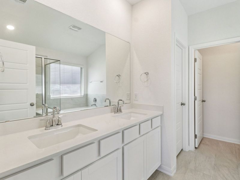 Furnished interior view inside a new home in Sagebrooke - Classic Series, San Antonio (Image 8).