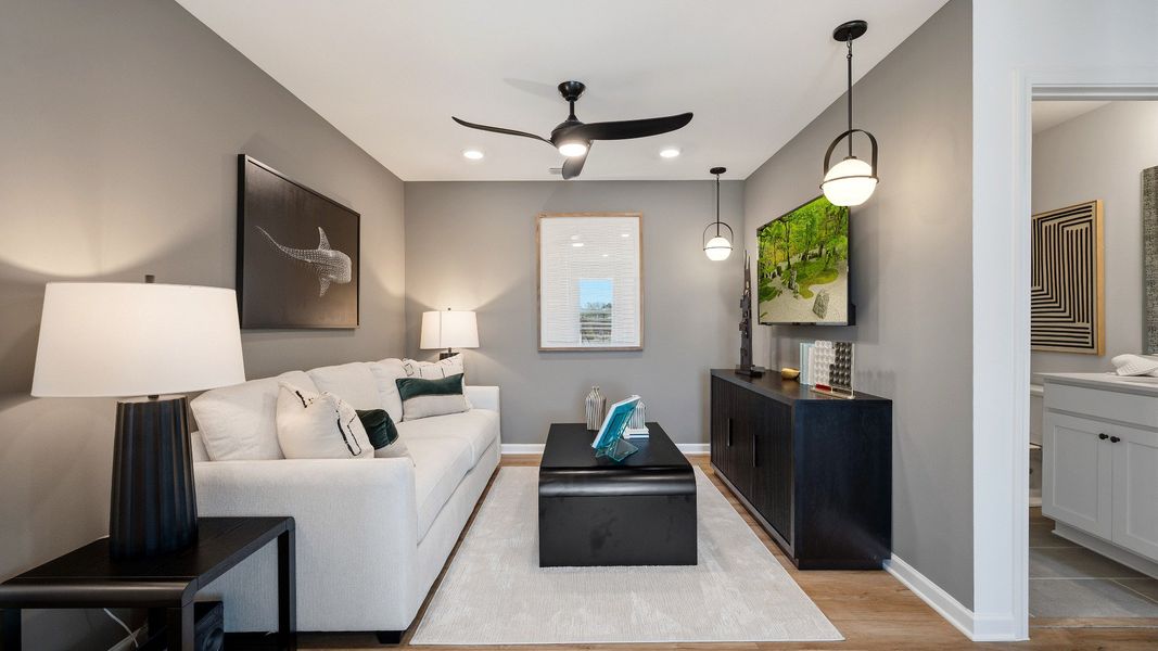 Furnished interior view inside a new home in Langley Overlook, Loganville (Image 9).