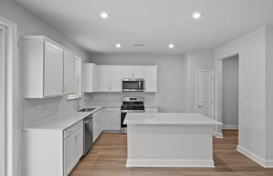Furnished interior view inside a new home in Sweetwater Hills, Moore (Image 5).