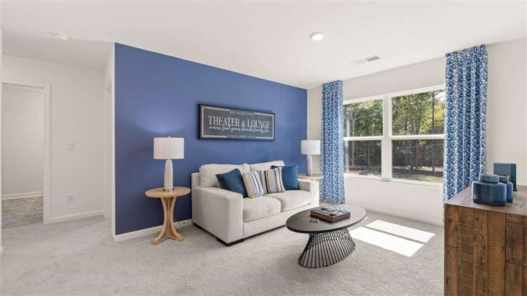Furnished interior view inside a new home in Jackson Landing, Jefferson (Image 50). Furnished interior view inside a new home in Jackson Landing, Jefferson (Image 50).