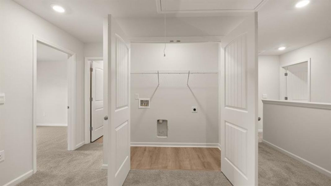 Spacious, unfurnished interior of a new home in Hughes Court, Dawsonville (Image 27). Spacious, unfurnished interior of a new home in Hughes Court, Dawsonville (Image 27).