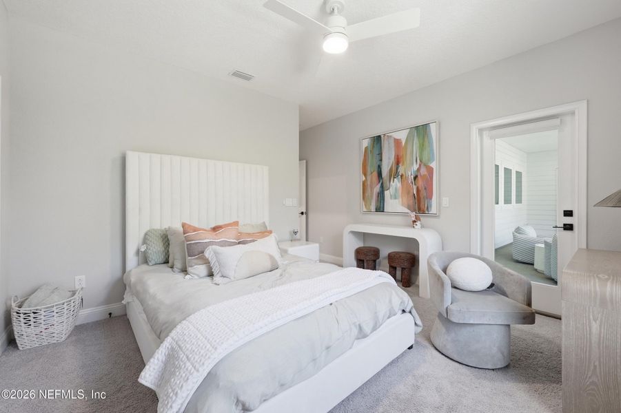 Furnished interior view inside a new home in , Ponte Vedra (Image 49).