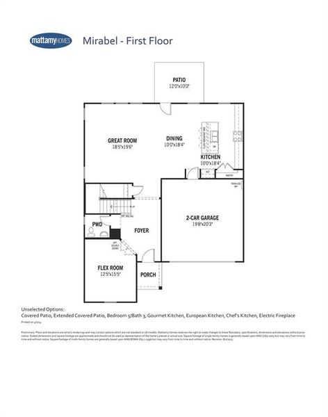 Mirabel - First Floor