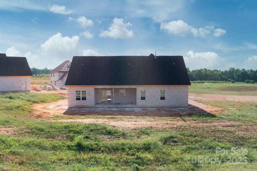 Front exterior of a new home in , Lexington, NC, highlighting curb appeal (Image 4).