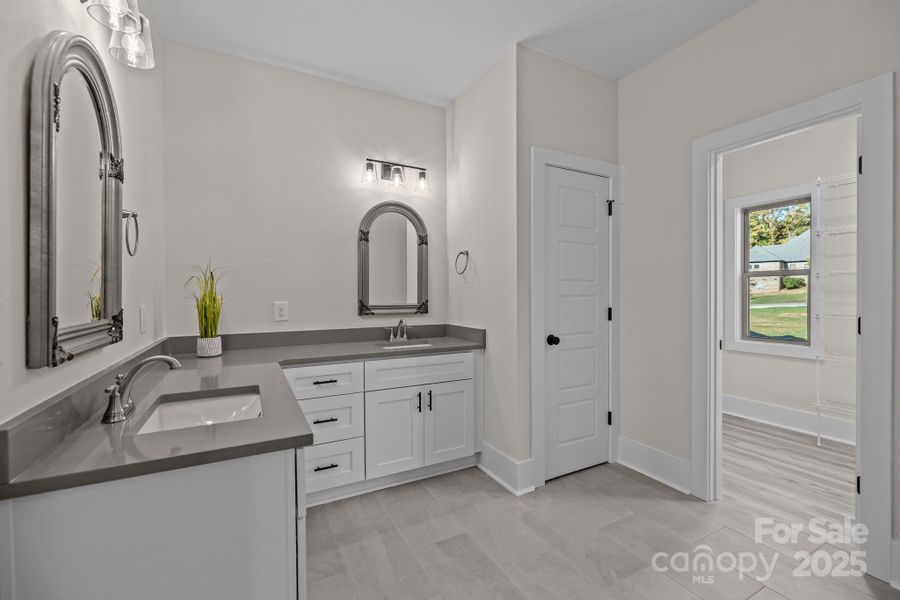 Furnished interior view inside a new home in , Monroe (Image 11).