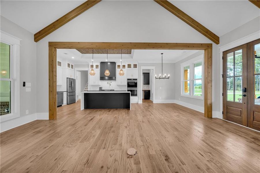 Spacious, unfurnished interior of a new home in , Monroe (Image 89).
