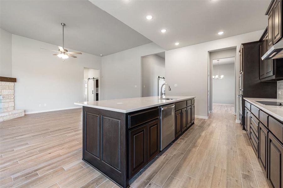 Furnished interior view inside a new home in Oak Grove Addition, Springtown (Image 9). Furnished interior view inside a new home in Oak Grove Addition, Springtown (Image 9).