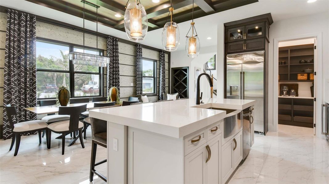 Furnished interior view inside a new home in Artistry Palm Beach, Palm Beach (Image 35).
