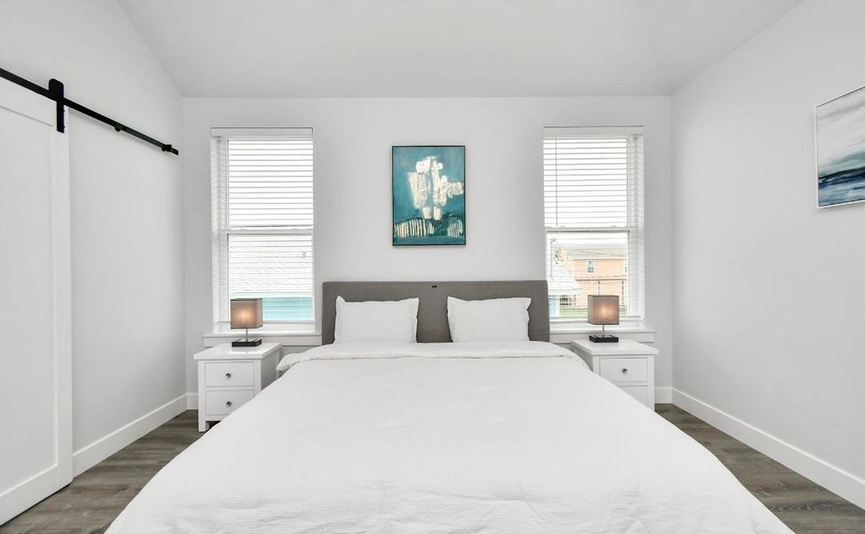 Furnished interior view inside a new home in , Galveston (Image 28). Furnished interior view inside a new home in , Galveston (Image 28).