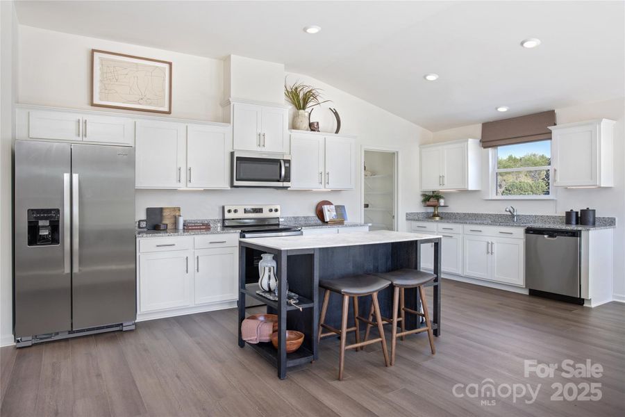 Furnished interior view inside a new home in Sheffield, Indian Trail (Image 9). Furnished interior view inside a new home in Sheffield, Indian Trail (Image 9).