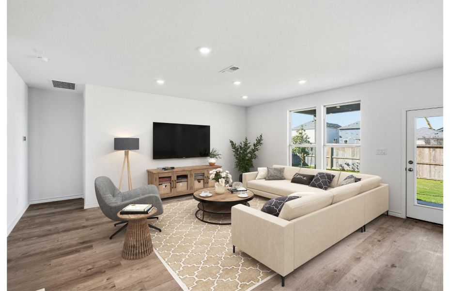 Representative furnished interior of a home built from the Keller by Pulte Homes in Dove Song, Marion (Image 5). Representative furnished interior of a home built from the Keller by Pulte Homes in Dove Song, Marion (Image 5).