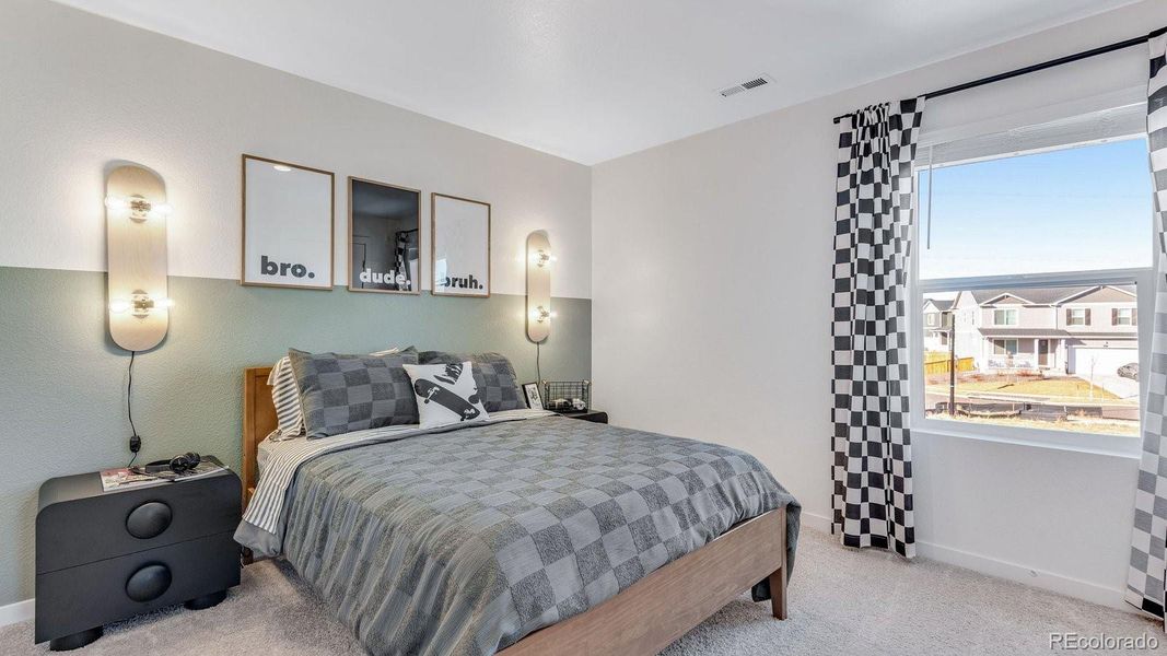 Furnished interior view inside a new home in Granary, Johnstown (Image 27).