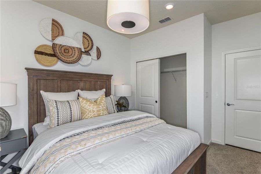 Furnished interior view inside a new home in Del Webb Sunbridge, St. Cloud (Image 19). Furnished interior view inside a new home in Del Webb Sunbridge, St. Cloud (Image 19).