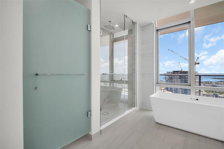 Furnished interior view inside a new home in , St. Petersburg (Image 11).