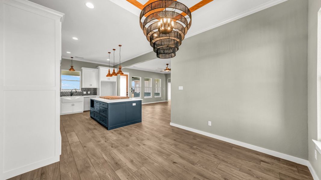 Representative unfurnished interior of a home built from the Jarrett 1 by Zeal Home Builders in Saddle Crest Estates, Weatherford (Image 60).
